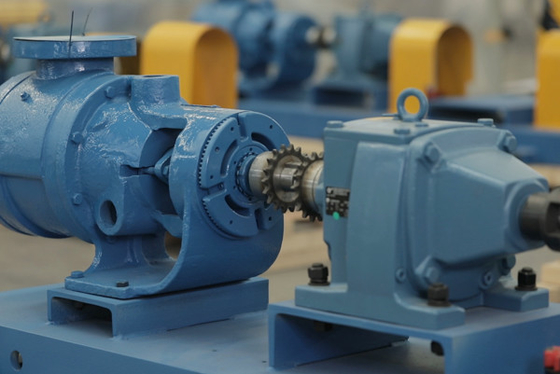 Fuel And Lube Oil Internal Gear Pump 0.1～16 Bar Pressure Range