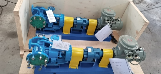 DIN Flange Internal Grease Gear Pump 1cPs To 1000000cPs Viscosity
